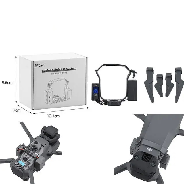Система сброса груза для квадрокоптера DJI Mavic 3